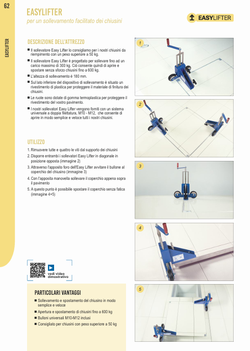 Download technical information Easy Lifter IT