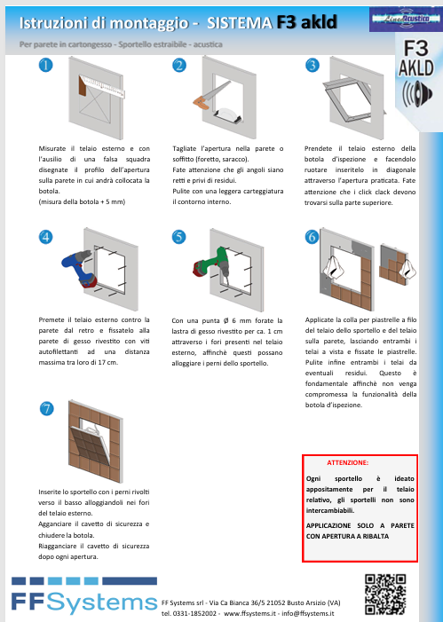 Download F3AKLD Assembly Mounted FF Systems