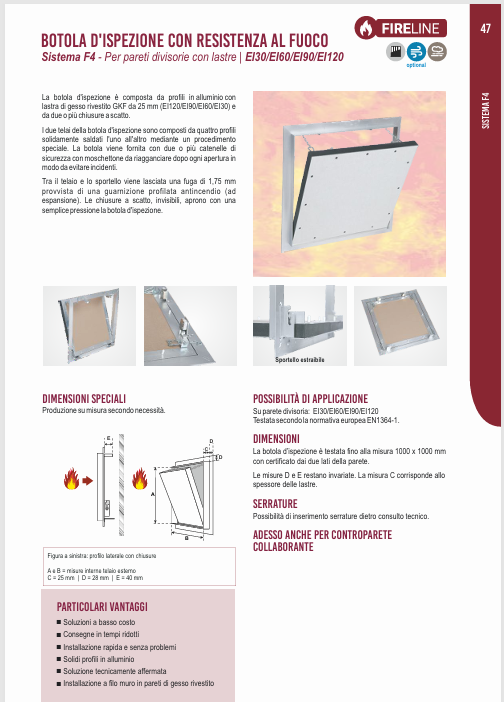 Download technical data sheet F4 IT  FF Systems
