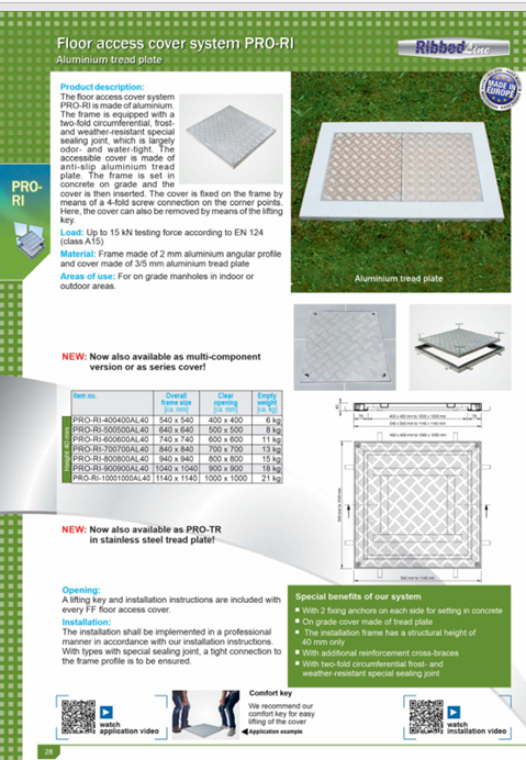 Download technical information PRO RI EN FF SYstems 