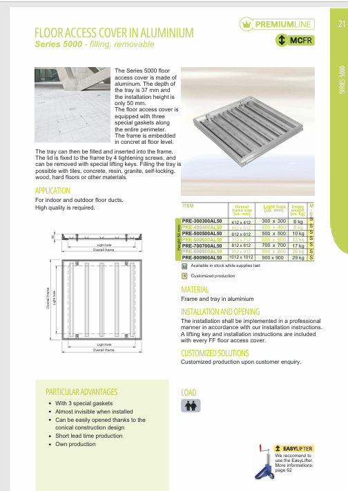Download technical information Serie 5000 EN FF Systems