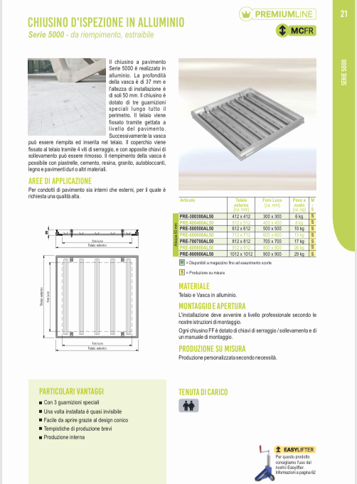 Download technical information Serie 5000 IT FF Systems