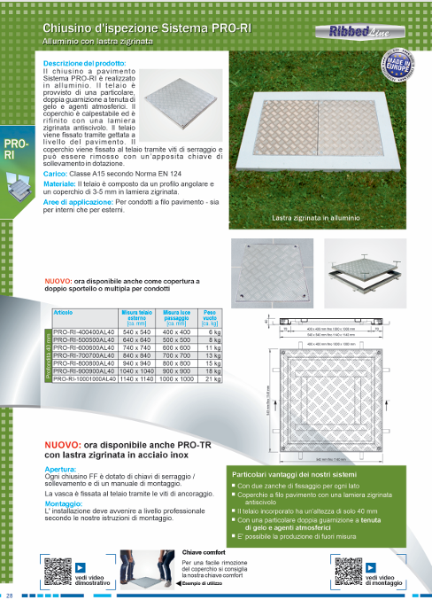 Download technical information PRO RI IT FF Systems 