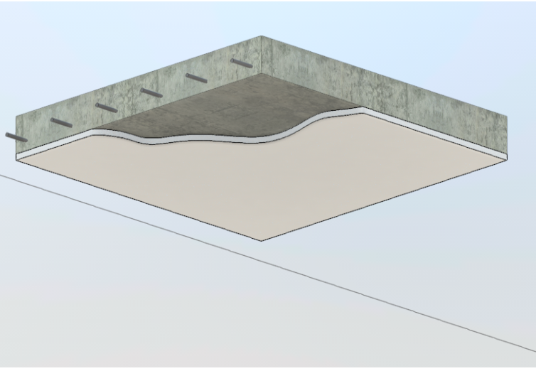 Download revit model Slab R30-240 - Protection of reinforced concrete structures