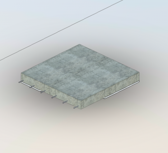 Download revit model Slab R30-240 Super Spray - Protection of reinforced concrete structures Global Building