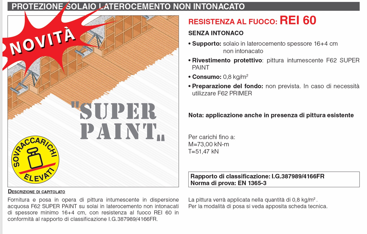 Download specification global building Protection for unplastered lateral concrete floor