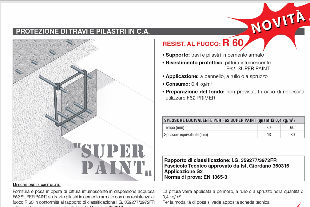Download specifications Protection of reinforced concrete beams and pillars Global Building