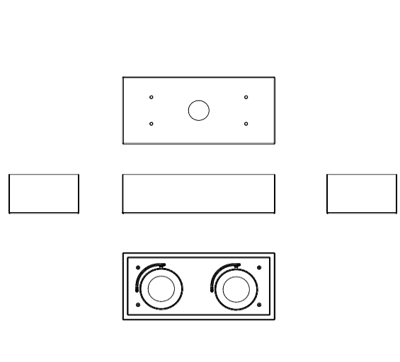 Download dwg CAD model Frog Wal8951232_+2 lights