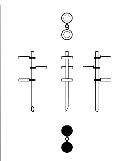 Download dwg CAD model Frog Spike 9005180+3 light Platek