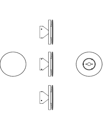 Download 2D dwg CAD model Chiodo Wall