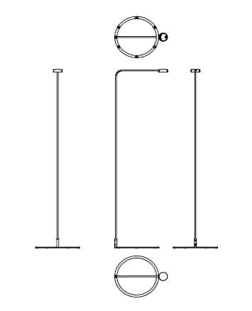Download dwg CAD model Dot M 110 floor 