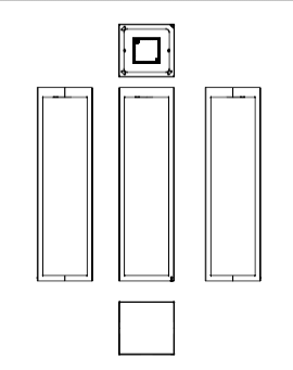 Download dwg CAD model Eterea XL portable 2D Platek