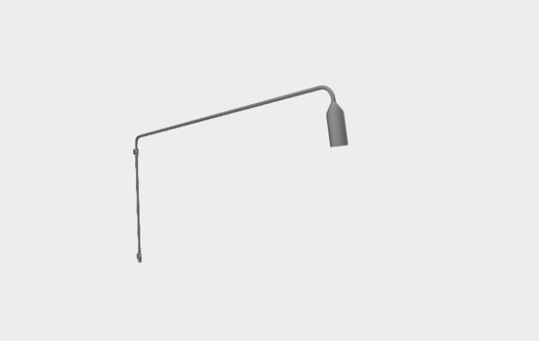 Download 3ds model Flamingo 140 short wall brackets 