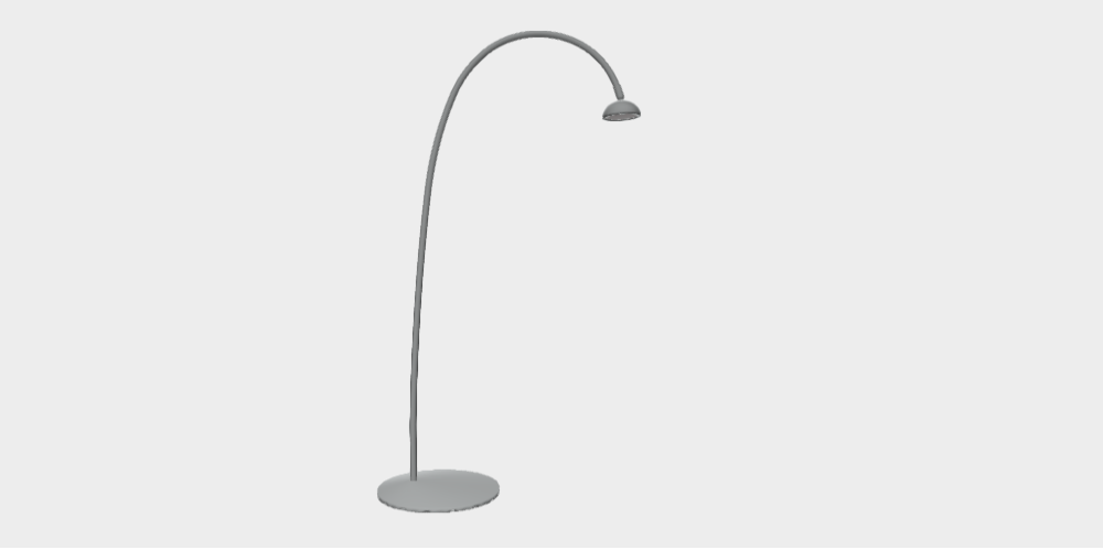 Download 3ds model In curved Air 190 Floor Platek