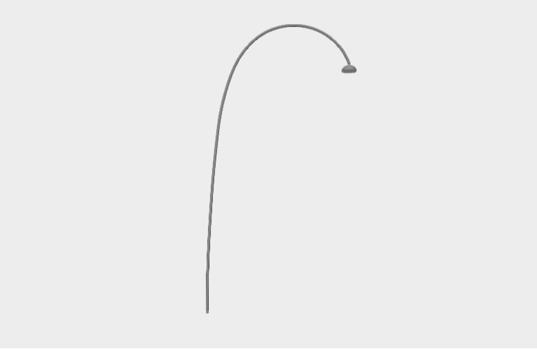 Download 3ds model In Curved Air 300 Bollard 