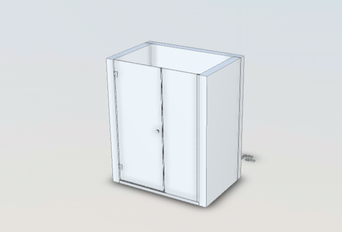 Download dwg CAD model Serie F H2 Vismaravetro