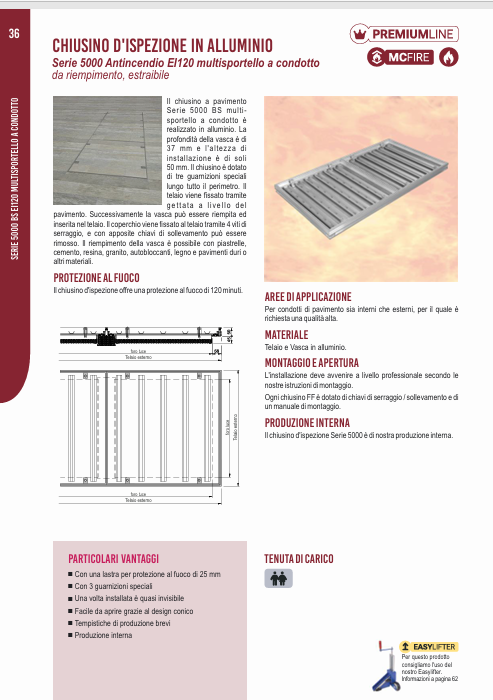 Download pdf 5000 BS Multi Alu EI120 FF Systems 