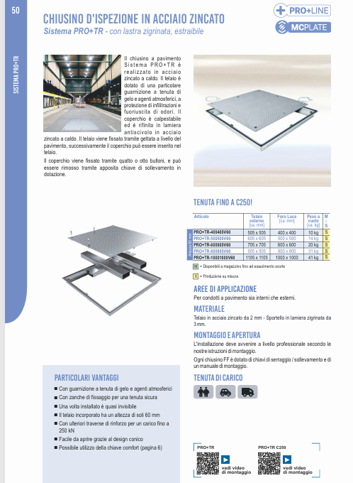Download PRO+TR Technical Information FF Systems