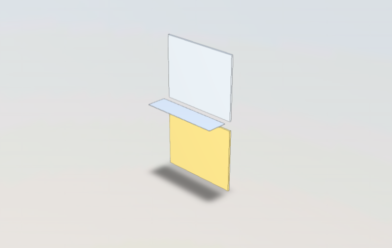Download BIM model rfa Non-ventilated double-skin facades EI 30-60