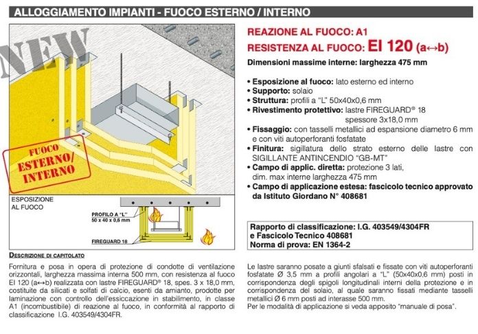 Download pdf EI120 Indoor and outdoor Fire Protection Enclosure - L475 Global Building