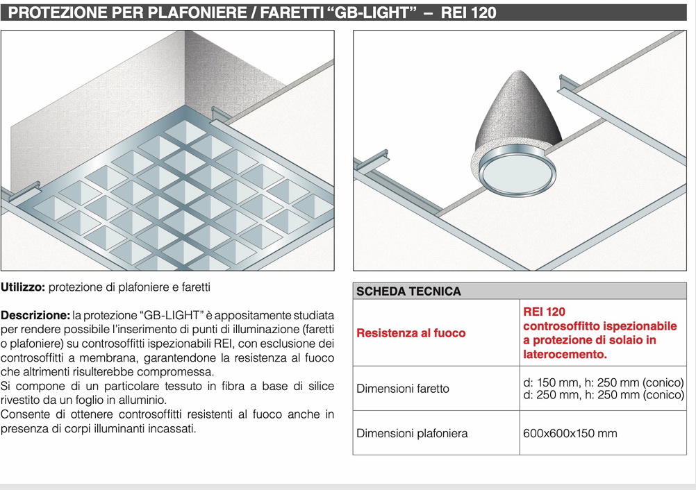 Download technical file Ceiling light and spotlights GB-LIGHT REI 120