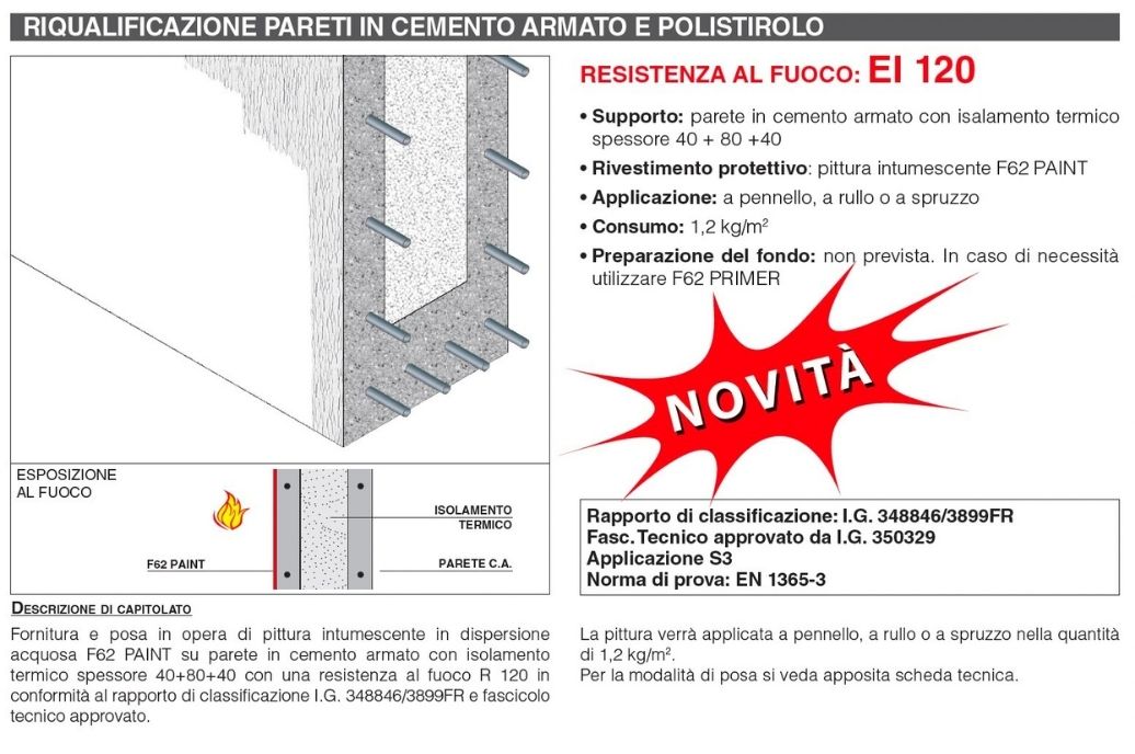 Download specificationsF62 Paint - Remodelling of reinforced concrete and polystyrene walls
