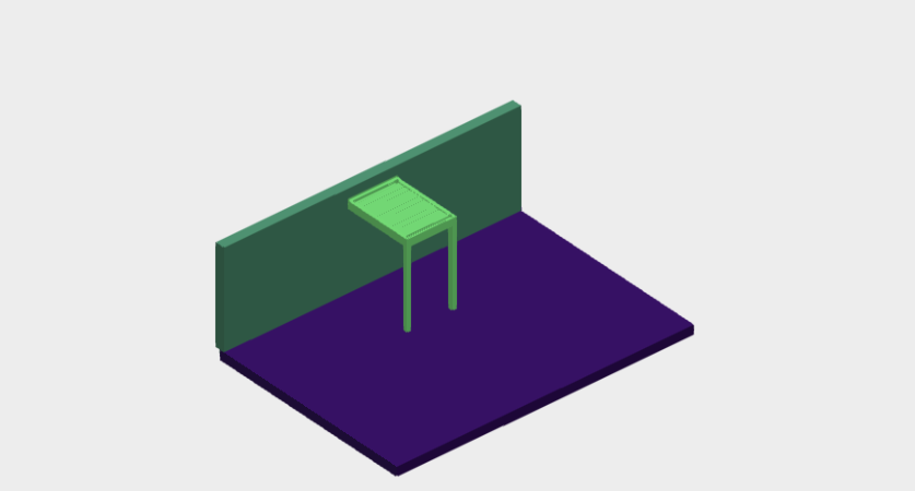 Download BIM model rfa Kedry Neos Leaning against single