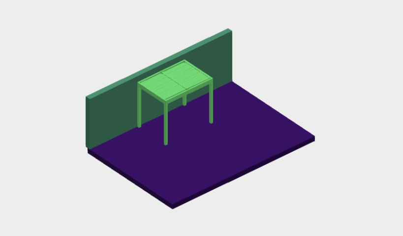 Download BIM model rfa Kedry Neos self-supporting double central lenght