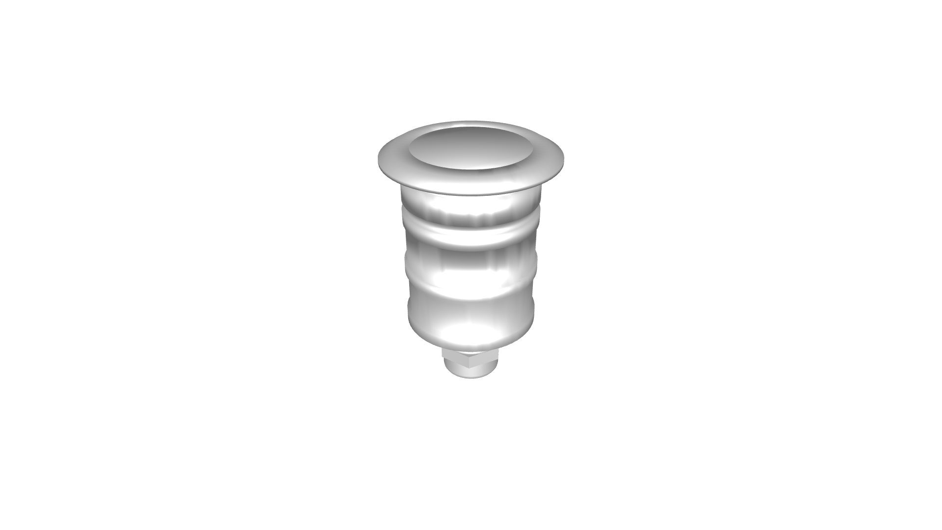 Download 3ds model Nano round ceiling recessed  Platek