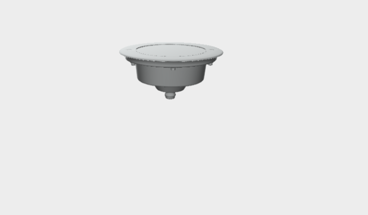 Download 3ds model Medio  Stainless Steel Drive Over Platek