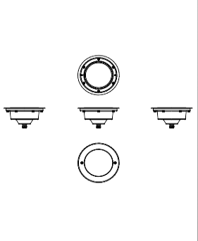 Download 2D dwg CAD model Medio STS Platek