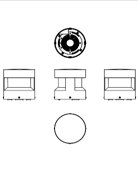 Download dwg CAD model Menhir 20 2D Platek