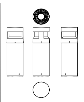 Download 2D dwg CAD model Menhir 60 Platek