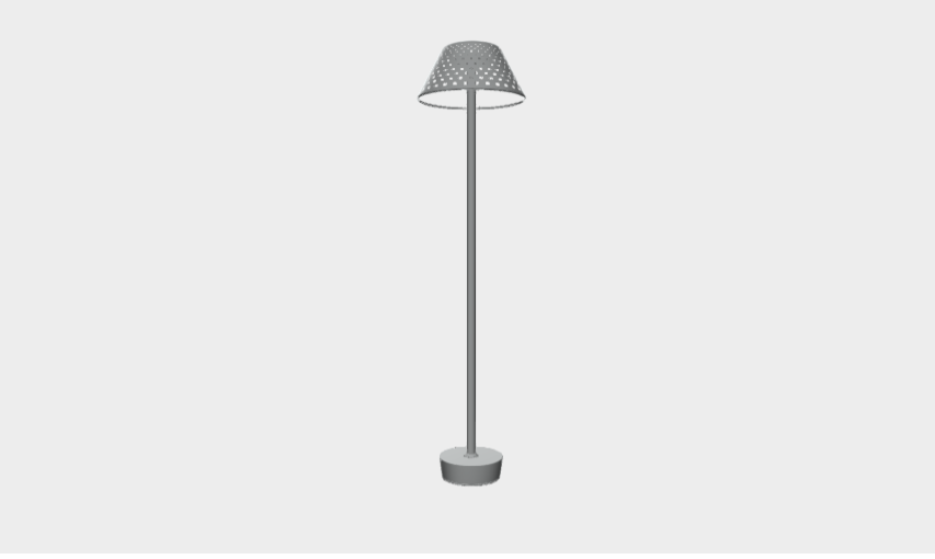 Download BIM Model rfa Mesh Bollard Platek