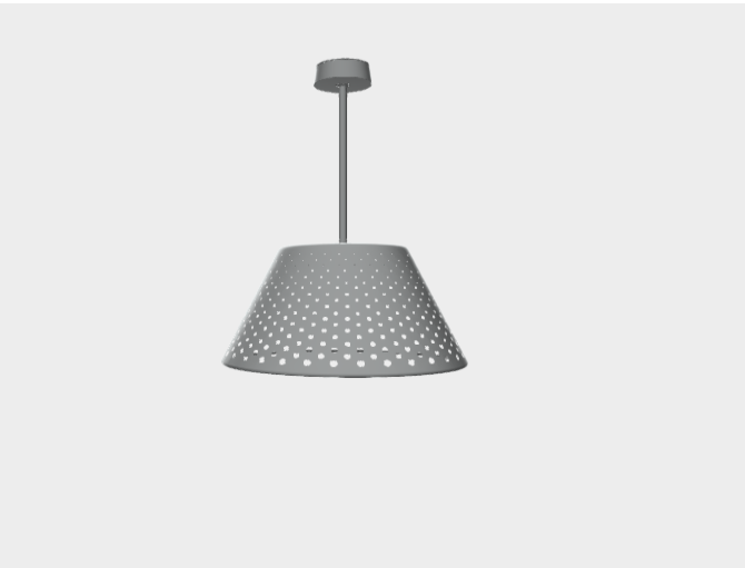 Download BIM rfa model Mesh Ceiling Platek 