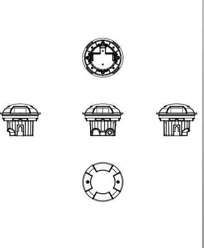 Download dwg CAD model Mini Grazing light 4f Platek