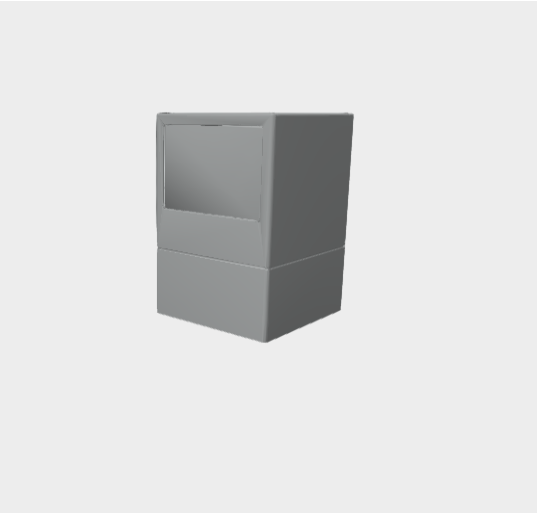 Download 3ds model Mini One 15 bollard 1 opening Platek