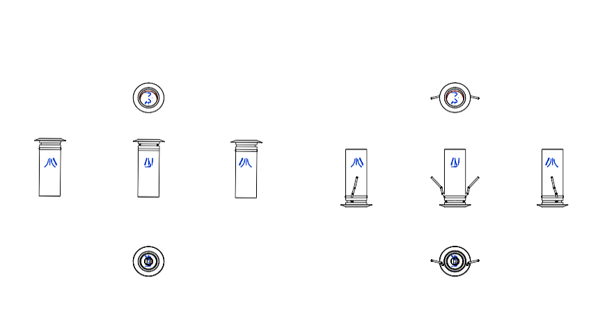 Download 2D dwg CAD model Pico Platek