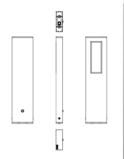 Download 2D dwg CAD model Slim 50 Platek
