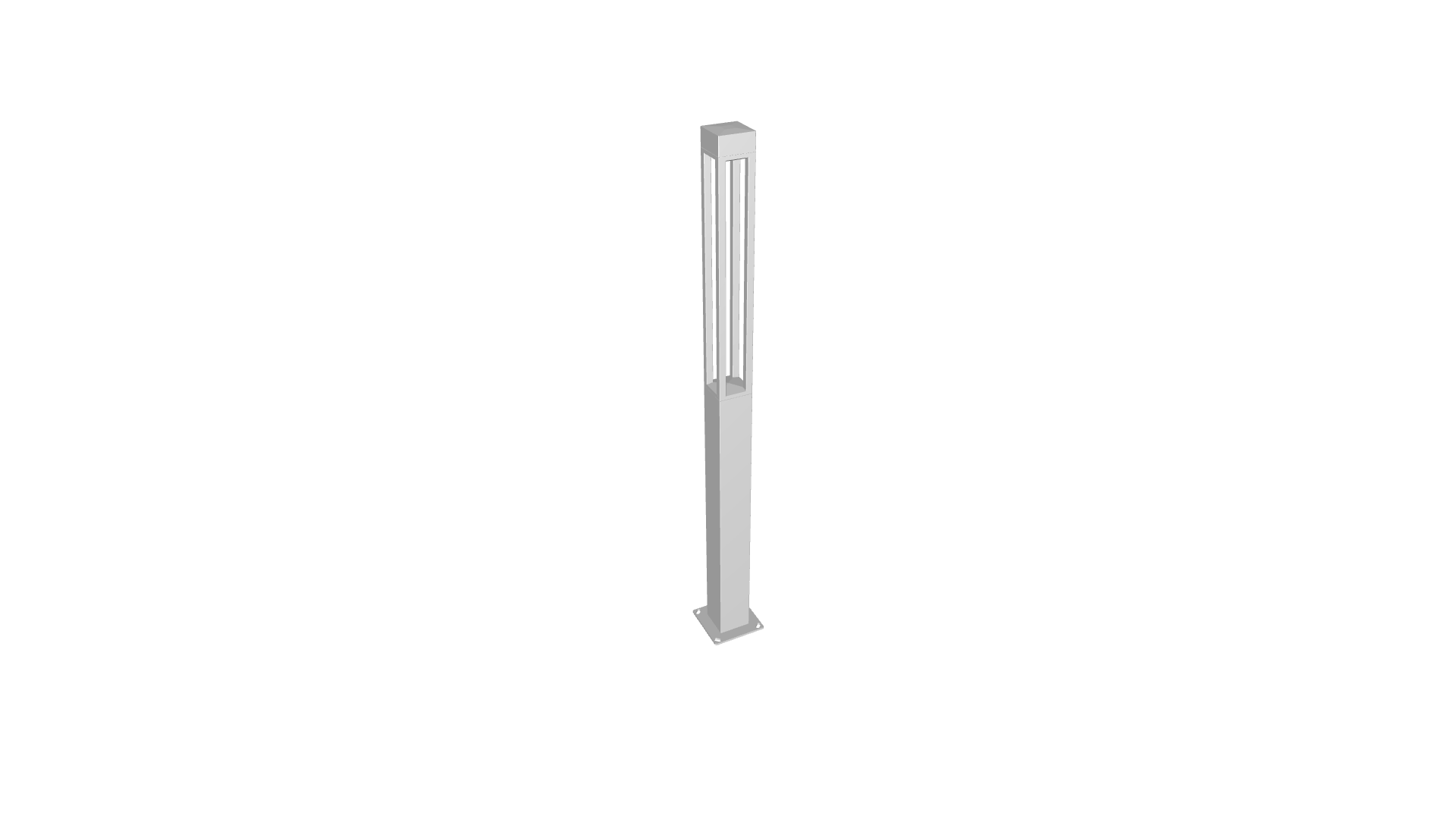 Download 3ds model T4 220 Bollard Platek