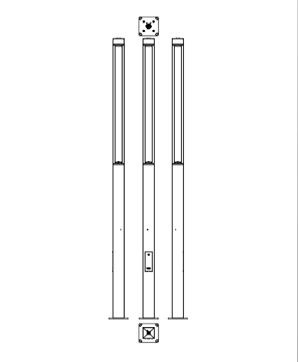 Download 2D dwg CAD model T4 360 2D