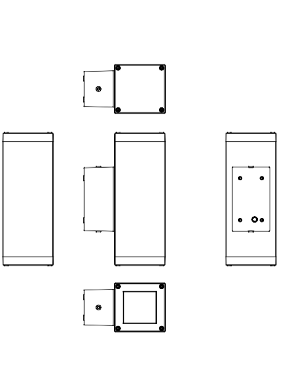 Download 2D dwg CAD model Tetra 140 applique Platek