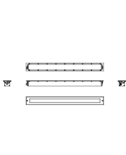 Download 2D dwg CAD model Tetra 90 in ground Platek