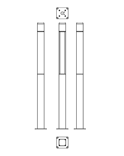 Download 2D dwg CAD model Tetra Parco 227