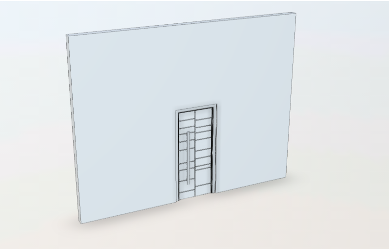 Download sketchup model Isoterm 795X2090 Confort Torterolo e Re