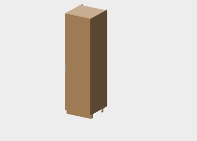 Download dwg CAD model Base columns 1 door  Aster 