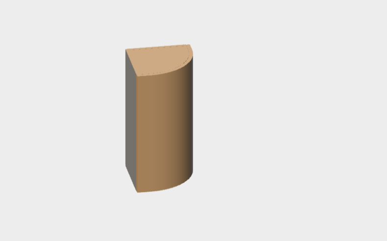 Download dwg CAD model Domina Wall Unit 1 Curved Door Aster