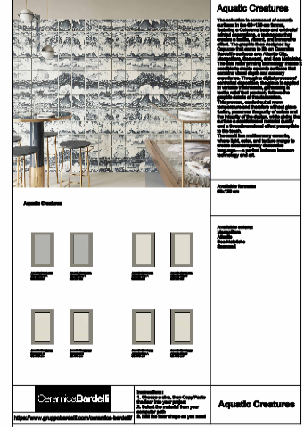 Download revit model Aquatic Creatures Ceramica Bardelli