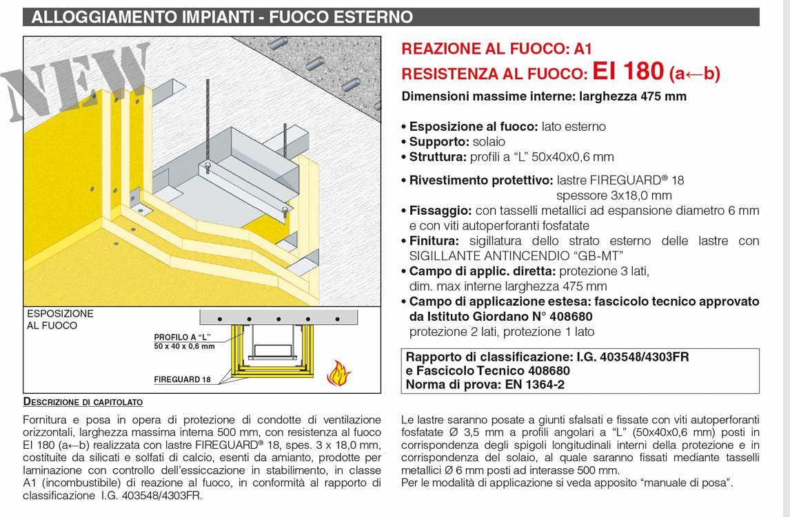 Download specification EI 180 L1000 Global Building 