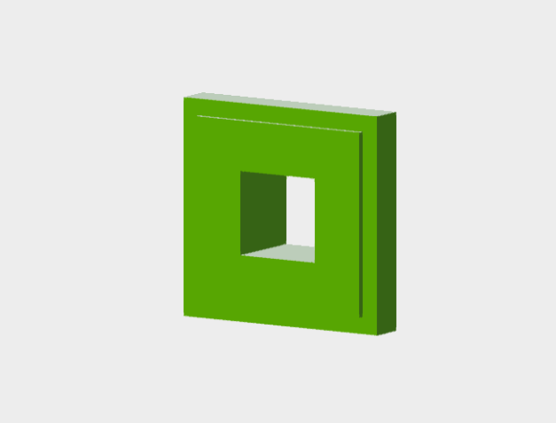 Download dwg CAD model Fireguard duct EI 120 horizontal penetration 